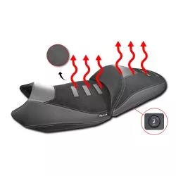 Selle confort Isotta couleur NOIR pour BMW R 1300 GS