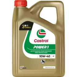 Huile moteur 4T 10W40 CASTROL POWER1 4L - Semi Synthèse