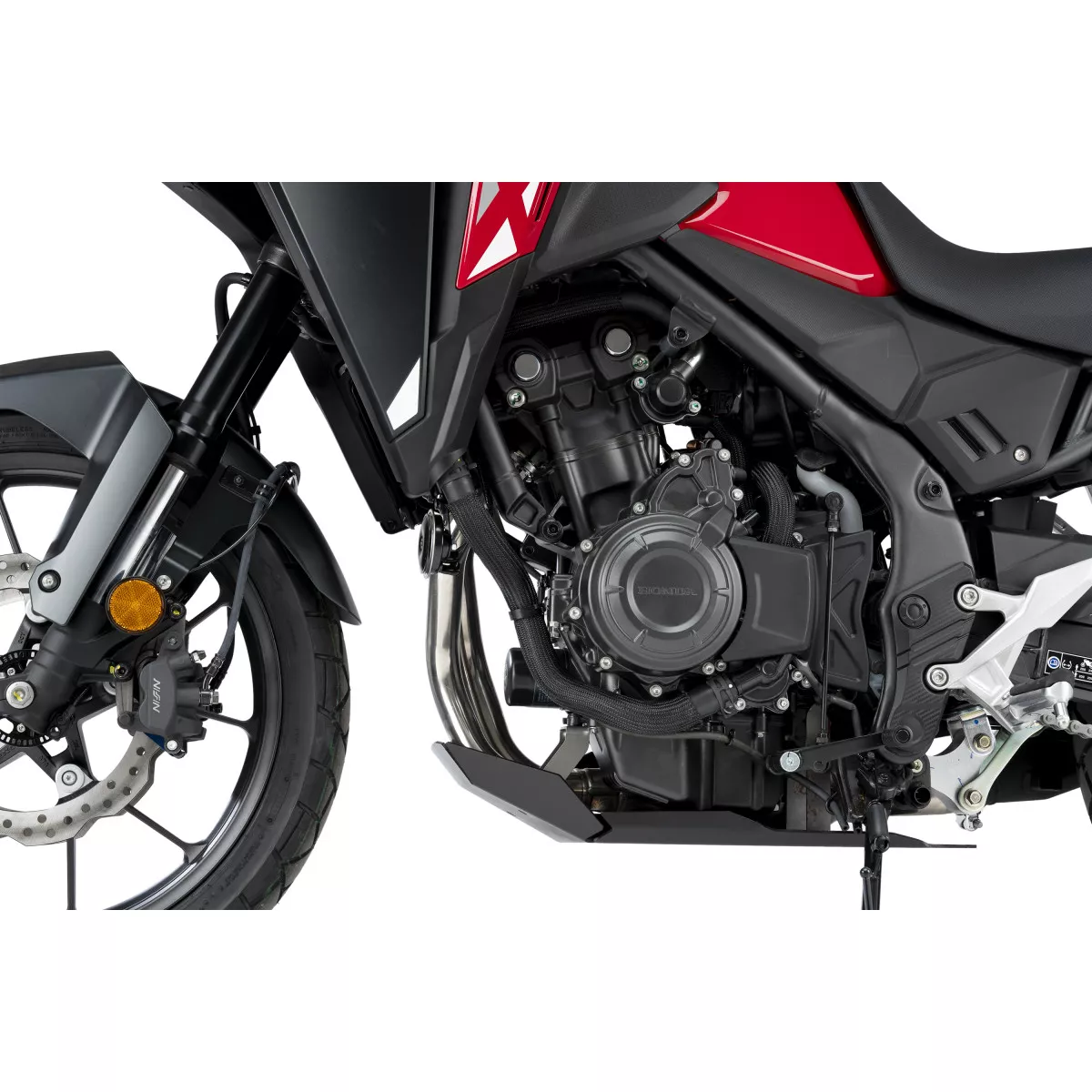 Support Carter Gauche Pour Honda CB500 (94-05) & CBF500 (04-07) - Réf 11322-MY5-600, Neuf