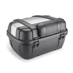 Dossert noir simili cuir pour Valise Top Case MONOKEY GIVI Trekker 52 litres aluminium ou noir