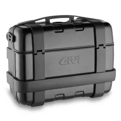 Valise Top Case MONOKEY TRK33BPACK2 GIVI Trekker 33 litres aluminium noir LA PAIRE