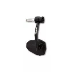 Rétroviseur d'embout de guidon HIGHSIDER pro Victory-Rim avec clignotant et feu de position LED - noir - l'unité