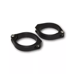 Paire de colliers HIGHSIDER 47, 49, 50, 52 et 54mm pour pattes de fixation de phare