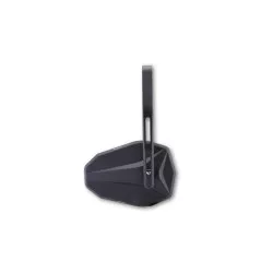 Rétroviseur d'embout de guidon HIGHSIDER pro Victory-Blast long - noir - l'unité