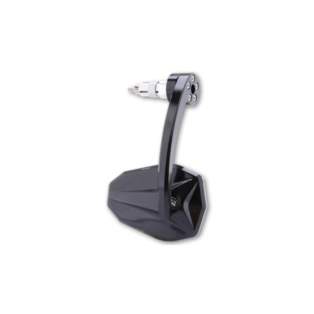 Rétroviseur Highsider Victory Evo noir - embout de guidon - Réversible - Homologué