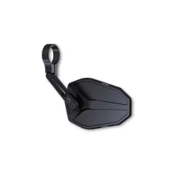 Rétroviseur d'embout de guidon HIGHSIDER pro Victory-Slim court - noir - l'unité