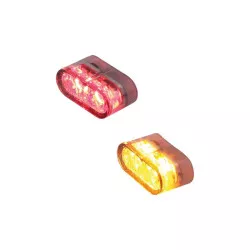 Clignotants LED HIGHSIDER Little Star-MX Pro 3en1 arrière - feu position, feu stop, clignotant