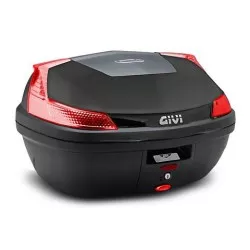 Top Case MONOLOCK B4700NML BLADE GIVI 47 litres avec catadioptres rouges sans platine et kit fixation 
