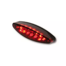 Feu arrière LED HIGHSIDER Little Number 1 version ROUGE avec éclairage de plaque