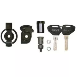 Barillet Sécurité complet avec bague et loquet pour Top case Monolock GIVI B47