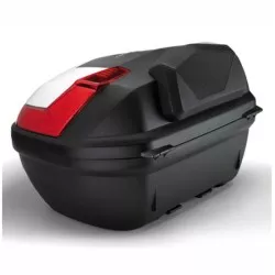 Top Case MONOLOCK GIVI B37N 37 litres noir, catadioptres rouges avec platine et kit fixation