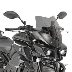 Bulle GIVI noir pour Yamaha MT10 2016 et +