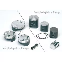 Piston coulé TECNIUM 57,25mm - Honda NX 125 Transcity 1989-1997