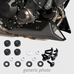 Kit de fixation seul pour sabot moteur Ermax - Yamaha MT09 et Tracer 900