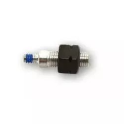 Adaptateur miroir HIGHSIDER M10 x 1,25 mm filetage à gauche M6 - noir