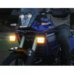Feu additionnel DENALI DL6 Hybrid Driving - ambré