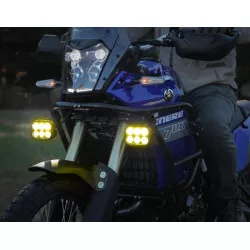 Feu additionnel DENALI DL6 Hybrid Driving - jaune