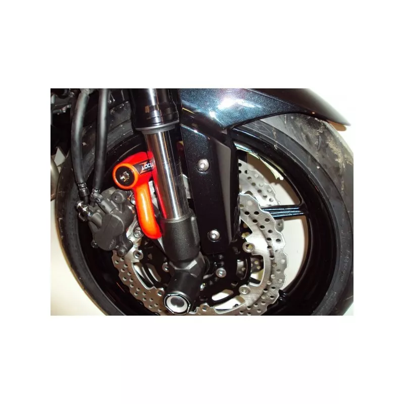 Support d'antivol moto TOP BLOCK transporter sont antivol en moto