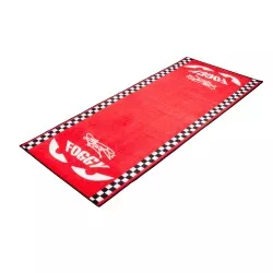 Tapis Moto Foggy (Carl Fogarty) pour garage, atelier, paddock ou showroom