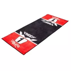 Tapis Moto Foggy (Carl Fogarty) pour garage, atelier, paddock ou showroom