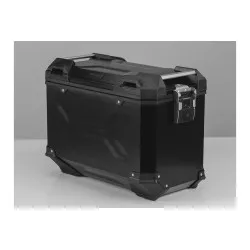 TRAX ADVENTURE L 45 litres. Coté droit. Noir