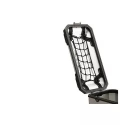 Filet de couvercle de valise latérale TRAX GEAR+ Noir. Pour valise latérales TRAX ADV 37 litres