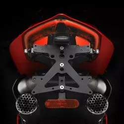 Support de plaque FOX Rizoma Ducati V4 / S (avec échappement Termignoni sous la selle)