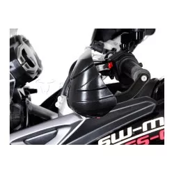 Kit Protège-mains BBSTORM Noir. Spécifique à chaque moto
