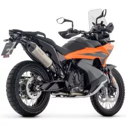 Silencieux RACE-TECH ARROW 71990PK titane KTM 790 Adventure, 890 Adventure R, Husqvarna Norden 901