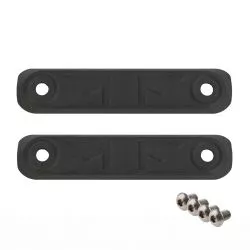Kit suppression de repose-pieds arrière noir Pyramid Triumph Tiger 800 Sport, Trident 660, Tiger 660 Sport, Daytona 660
