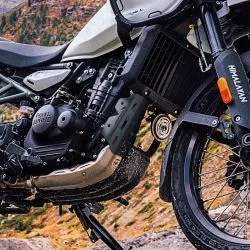 Protection d'échappement pour Royal Enfield Himayalan 450