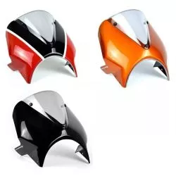 Saute-Vent Pyramid, différentes couleurs pour Royal Enfield Interceptor 650 2018 et +