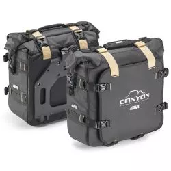Paire de sacoches latérales étanches GRT720B GIVI, 25 + 25 litres