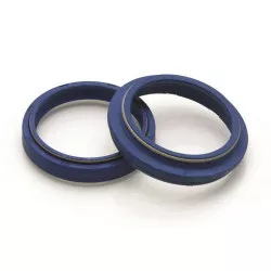Joints spi + cache-poussière fourche Showa 41 mm TECNIUM Bleu - Honda, Kawasaki, Suzuki