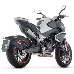 Silencieux PRO-RACE ARROW 71995PRI Nichrom Inox embout inox CF MOTO 800 NK 2025 et +