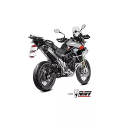 Silencieux MIVV Speed Edge Inox noir - Triumph Tiger 900 / GT / PRO / RALLY 2024-2025