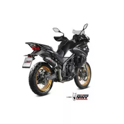 Silencieux MIVV Oval Inox noir - Voge 900 DSX 2024-2025