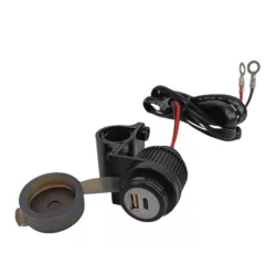 KIT chargeur double USB (USB A + USB C) Full Power 4 ampères