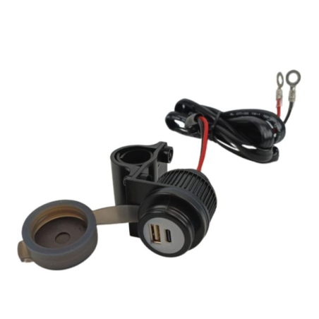 KIT chargeur double USB (USB A + USB C) Full Power 4 ampères