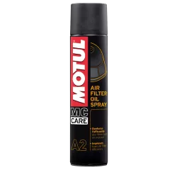 Nettoyant filtre à air moto en Spray Motul A2 Air Filter clean 0,4L