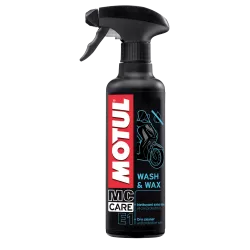 Nettoyant à sec moto Motul E1 WASH & WAX 400ml