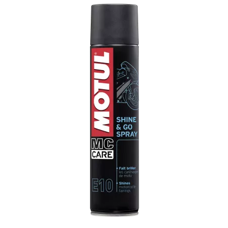 Lustreur silicone Motul E10 SHINE & GO en SPRAY - 400ml