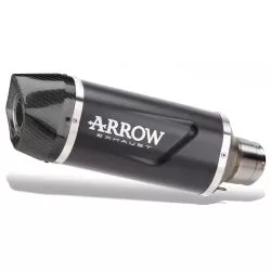 Silencieux Indy Race EVO ARROW 71992AKN Aluminium "Dark" noir CF MOTO 800 MT-X 2025 et +