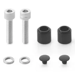 Adaptateur Rizoma BSN904B pour rétroviseur Stealth et Stealth Max pour motos Naked