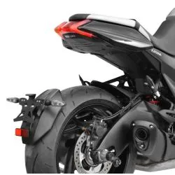 Support de plaque déporté Top Block avec éclairage + gard-boue - Suzuki KATANA 2019-2024