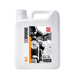 Huile moteur 4T 15W50 IPONE 15.5 4L - Semi-synthèse