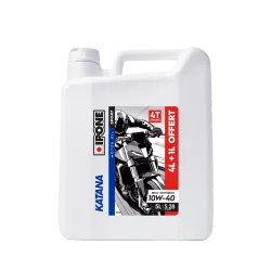 Huile moteur 4T 10W40 IPONE KATANA 4L+1L - 100% Synthèse