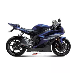 Silencieux MIVV Suono Inox noir - Y.021.L9 - Yamaha YZF-R6 600 2006-2016