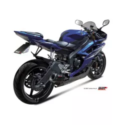Silencieux MIVV Suono Inox noir - Y.021.L9 - Yamaha YZF-R6 600 2006-2016