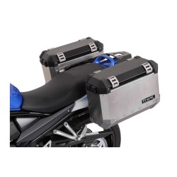 Support pour valise QUICK-LOCK EVO Noir. Suzuki GSF650/650S/1200/1250,GSX650/1250F